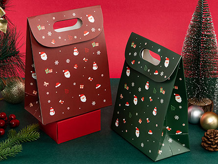 christmas paper bag shopping bags